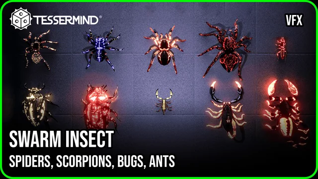 Advanced Swarm Insect — Spiders, Scorpions, Bugs, Ants